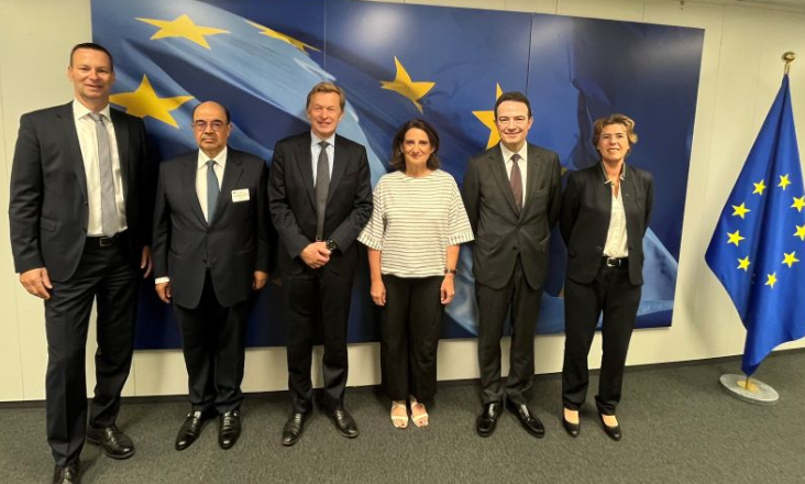 CEOs do consórcio H2med reúnem-se com comissária europeia para debater avanços no projeto de hidrogénio