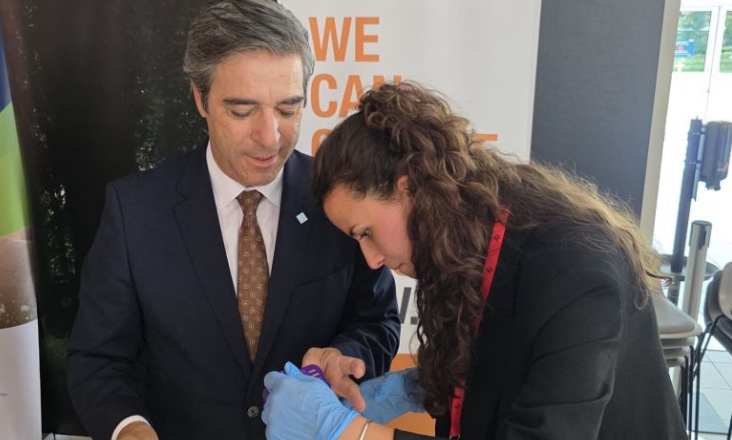 Secretário de Estado do Ambiente participa em teste europeu para deteção de “químicos eternos” no sangue